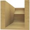 Ekena Millwork 6in. W x 6in. H x 16in. L Crestline Woodgrain TimberThane Rafter Tail, Primed Tan RFTUR06X06X16CRERCPR - alternate 6